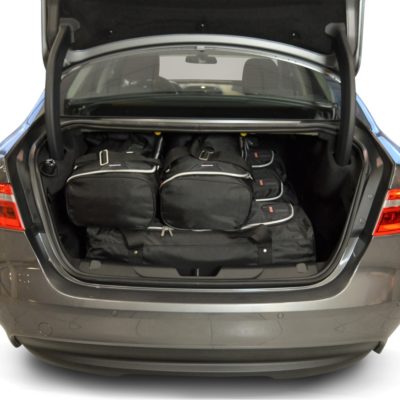 Pack de 6 sacs de voyage sur-mesure pour Jaguar XE (depuis 2015) - Gamme Classique