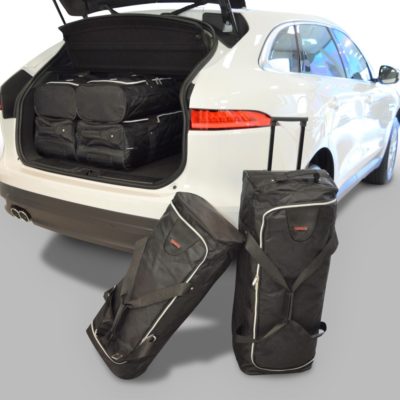 Pack de 6 sacs de voyage sur-mesure pour Jaguar F-Pace (depuis 2016) - Gamme Classique