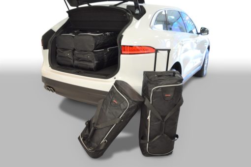 Pack de 6 sacs de voyage sur-mesure pour Jaguar F-Pace (depuis 2016) - Gamme Classique