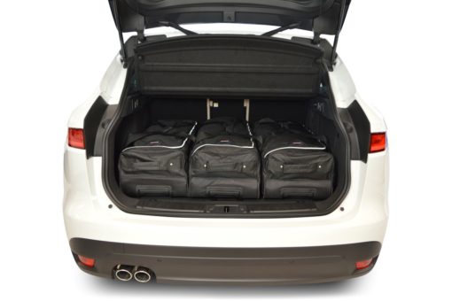 Pack de 6 sacs de voyage sur-mesure pour Jaguar F-Pace (depuis 2016) - Gamme Classique