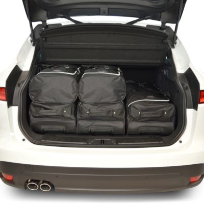 Pack de 6 sacs de voyage sur-mesure pour Jaguar F-Pace (depuis 2016) - Gamme Classique