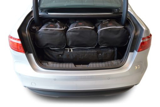 Pack de 6 sacs de voyage sur-mesure pour Jaguar XF (X260) (depuis 2015) - Gamme Classique