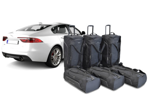 Pack de 6 sacs de voyage sur-mesure pour Jaguar XF (X260) (depuis 2015) - Gamme Pro.Line