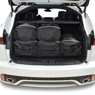 Pack de 6 sacs de voyage sur-mesure pour Jaguar E-Pace (depuis 2017) - Gamme Classique