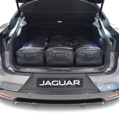 Pack de 6 sacs de voyage sur-mesure pour Jaguar I-Pace (depuis 2018) - Gamme Classique