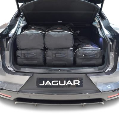 Pack de 6 sacs de voyage sur-mesure pour Jaguar I-Pace (depuis 2018) - Gamme Classique