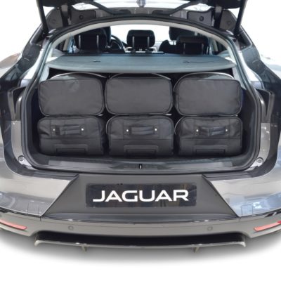 Pack de 6 sacs de voyage sur-mesure pour Jaguar I-Pace (depuis 2018) - Gamme Classique