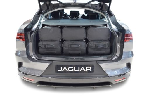 Pack de 6 sacs de voyage sur-mesure pour Jaguar I-Pace (depuis 2018) - Gamme Classique