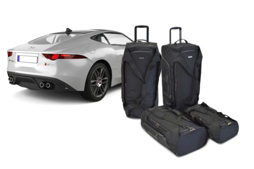 Pack de 4 sacs de voyage sur-mesure pour Jaguar F-type (X152) (depuis 2013) - Gamme Pro.Line