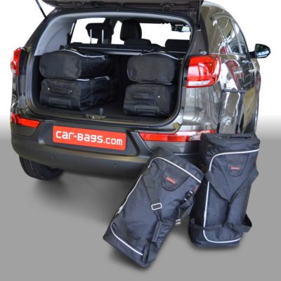 Pack de 6 sacs de voyage sur-mesure pour Kia Sportage III (SL) (de 2010 à 2015) - Gamme Classique