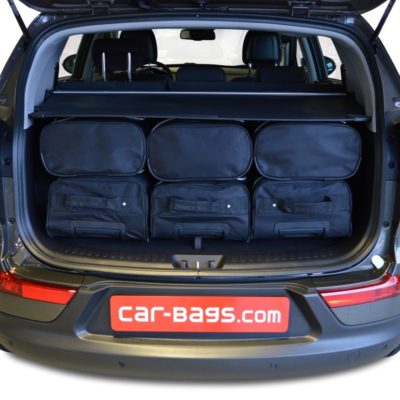 Pack de 6 sacs de voyage sur-mesure pour Kia Sportage III (SL) (de 2010 à 2015) - Gamme Classique