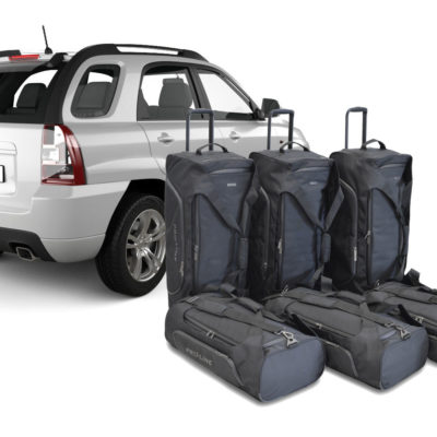 Pack de 6 sacs de voyage sur-mesure pour Kia Sportage III (SL) (de 2010 à 2015) - Gamme Pro.Line