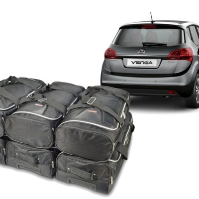 Pack de 6 sacs de voyage sur-mesure pour Kia Venga (de 2009 à 2019) - Gamme Classique