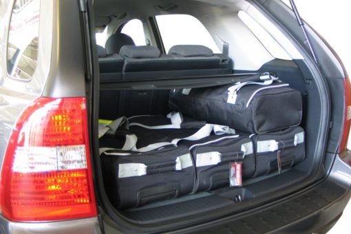 Pack de 6 sacs de voyage sur-mesure pour Kia Sportage II (JE) (de 2004 à 2010) - Gamme Classique