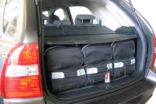 Pack de 6 sacs de voyage sur-mesure pour Kia Sportage II (JE) (de 2004 à 2010) - Gamme Classique