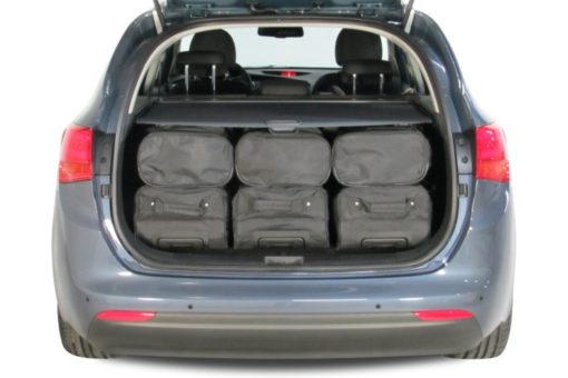 Pack de 6 sacs de voyage sur-mesure pour Kia Cee'd Sportswagon (JD) (de 2012 à 2018) - Gamme Classique