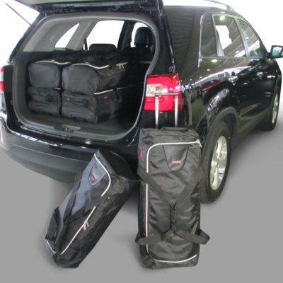 Pack de 6 sacs de voyage sur-mesure pour Kia Sorento (XM) (de 2009 à 2015) - Gamme Classique