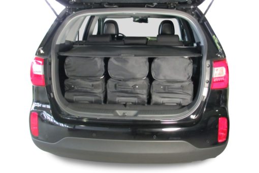 Pack de 6 sacs de voyage sur-mesure pour Kia Sorento (XM) (de 2009 à 2015) - Gamme Classique