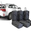 Pack de 6 sacs de voyage sur-mesure pour Kia Sorento (XM) (de 2009 à 2015) - Gamme Pro.Line