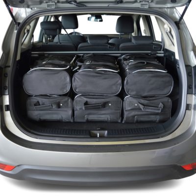 Pack de 6 sacs de voyage sur-mesure pour Kia Carens IV (RP) (de 2013 à 2018) - Gamme Classique