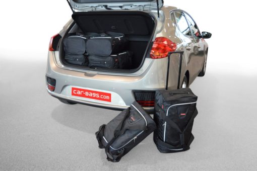 Pack de 6 sacs de voyage sur-mesure pour Kia Cee'd (JD) (de 2012 à 2018) - Gamme Classique