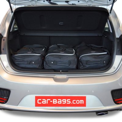 Pack de 6 sacs de voyage sur-mesure pour Kia Cee'd (JD) (de 2012 à 2018) - Gamme Classique