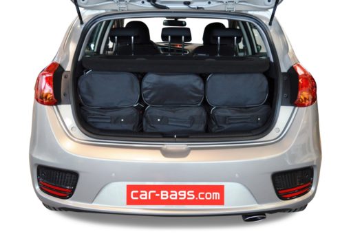 Pack de 6 sacs de voyage sur-mesure pour Kia Cee'd (JD) (de 2012 à 2018) - Gamme Classique