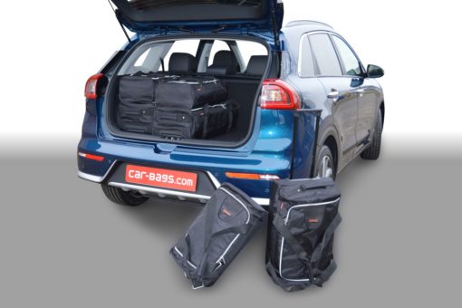 Pack de 6 sacs de voyage sur-mesure pour Kia Niro (DE) (de 2016 à 2022) - Gamme Classique