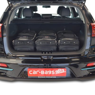 Pack de 6 sacs de voyage sur-mesure pour Kia Niro (DE) (de 2018 à 2022) - Gamme Classique