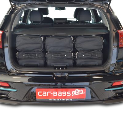 Pack de 6 sacs de voyage sur-mesure pour Kia Niro (DE) (de 2018 à 2022) - Gamme Classique