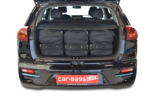 Pack de 6 sacs de voyage sur-mesure pour Kia Niro (DE) (de 2018 à 2022) - Gamme Classique