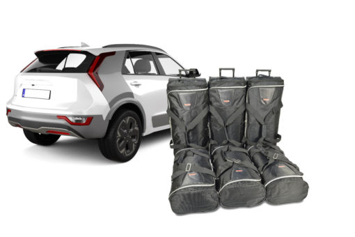 Pack de 6 sacs de voyage sur-mesure pour Kia Niro II (SG2) (depuis 2022) - Gamme Classique