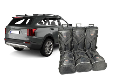 Pack de 6 sacs de voyage sur-mesure pour Kia Sorento (MQ4) (depuis 2020) - Gamme Classique