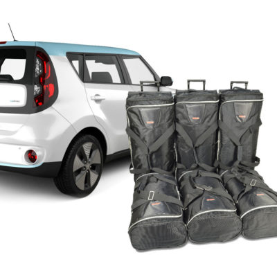 Pack de 6 sacs de voyage sur-mesure pour Kia e-Soul (SK3) (de 2019 à 019-) - Gamme Classique