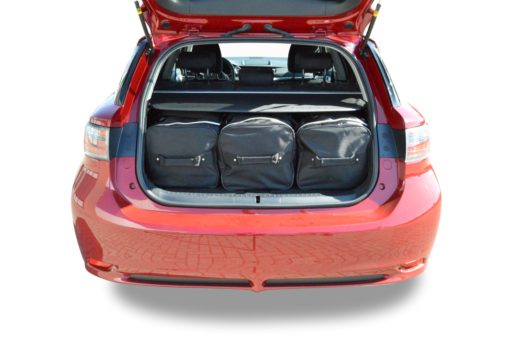 Pack de 3 sacs de voyage sur-mesure pour Lexus CT 200h (depuis 2011) - Gamme Classique