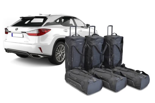 Pack de 6 sacs de voyage sur-mesure pour Lexus RX IV (AGL20) (de 2015 à 2022) - Gamme Pro.Line