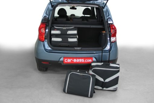 Pack de 4 sacs de voyage sur-mesure pour Mitsubishi Colt (Z30) (de 2009 à 2013) - Gamme Classique