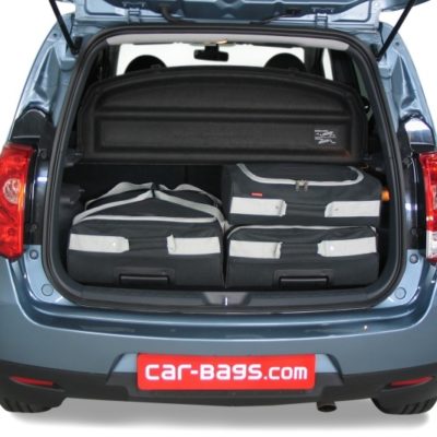 Pack de 4 sacs de voyage sur-mesure pour Mitsubishi Colt (Z30) (de 2009 à 2013) - Gamme Classique