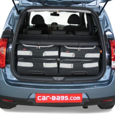 Pack de 4 sacs de voyage sur-mesure pour Mitsubishi Colt (Z30) (de 2009 à 2013) - Gamme Classique