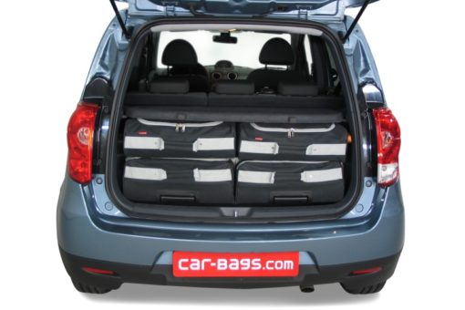 Pack de 4 sacs de voyage sur-mesure pour Mitsubishi Colt (Z30) (de 2009 à 2013) - Gamme Classique