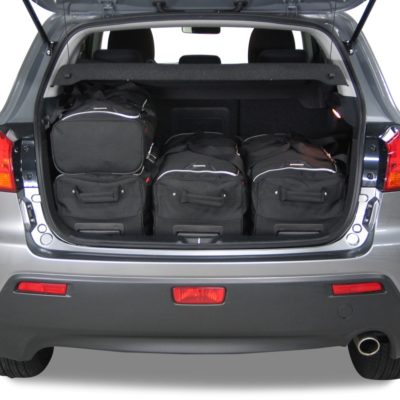 Pack de 6 sacs de voyage sur-mesure pour Mitsubishi ASX (de 2010 à 2022) - Gamme Classique