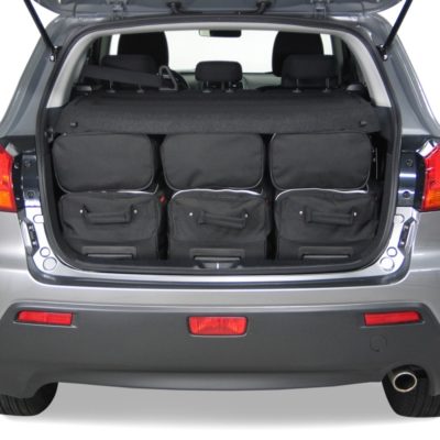 Pack de 6 sacs de voyage sur-mesure pour Mitsubishi ASX (de 2010 à 2022) - Gamme Classique