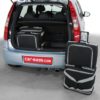 Pack de 4 sacs de voyage sur-mesure pour Mitsubishi Colt (Z30) (de 2004 à 2009) - Gamme Classique