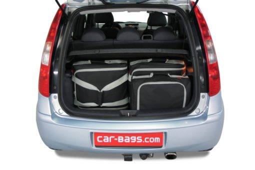 Pack de 4 sacs de voyage sur-mesure pour Mitsubishi Colt (Z30) (de 2004 à 2009) - Gamme Classique