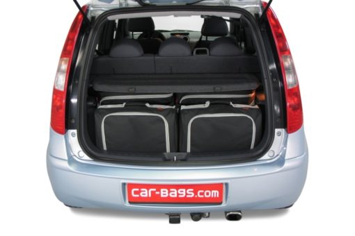 Pack de 4 sacs de voyage sur-mesure pour Mitsubishi Colt (Z30) (de 2004 à 2009) - Gamme Classique