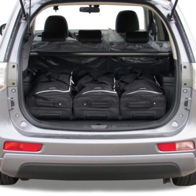 Pack de 6 sacs de voyage sur-mesure pour Mitsubishi Outlander III (depuis 2012) - Gamme Classique