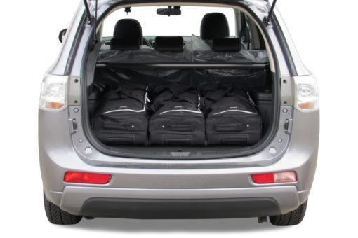 Pack de 6 sacs de voyage sur-mesure pour Mitsubishi Outlander III (depuis 2012) - Gamme Classique