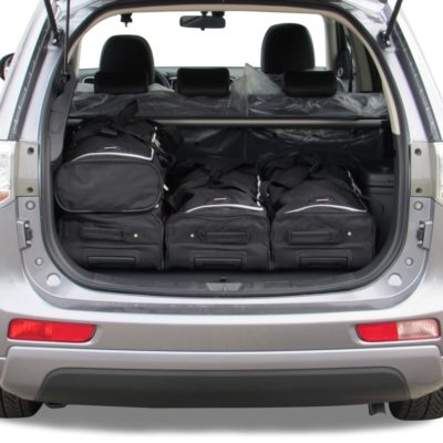 Pack de 6 sacs de voyage sur-mesure pour Mitsubishi Outlander III (depuis 2012) - Gamme Classique