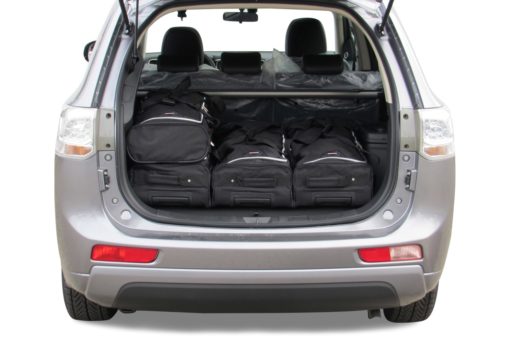 Pack de 6 sacs de voyage sur-mesure pour Mitsubishi Outlander III (depuis 2012) - Gamme Classique