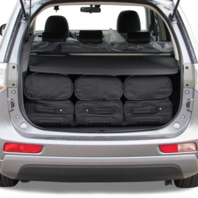 Pack de 6 sacs de voyage sur-mesure pour Mitsubishi Outlander III (depuis 2012) - Gamme Classique